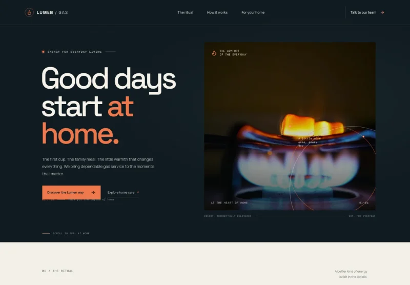 Gas Agency Website Template