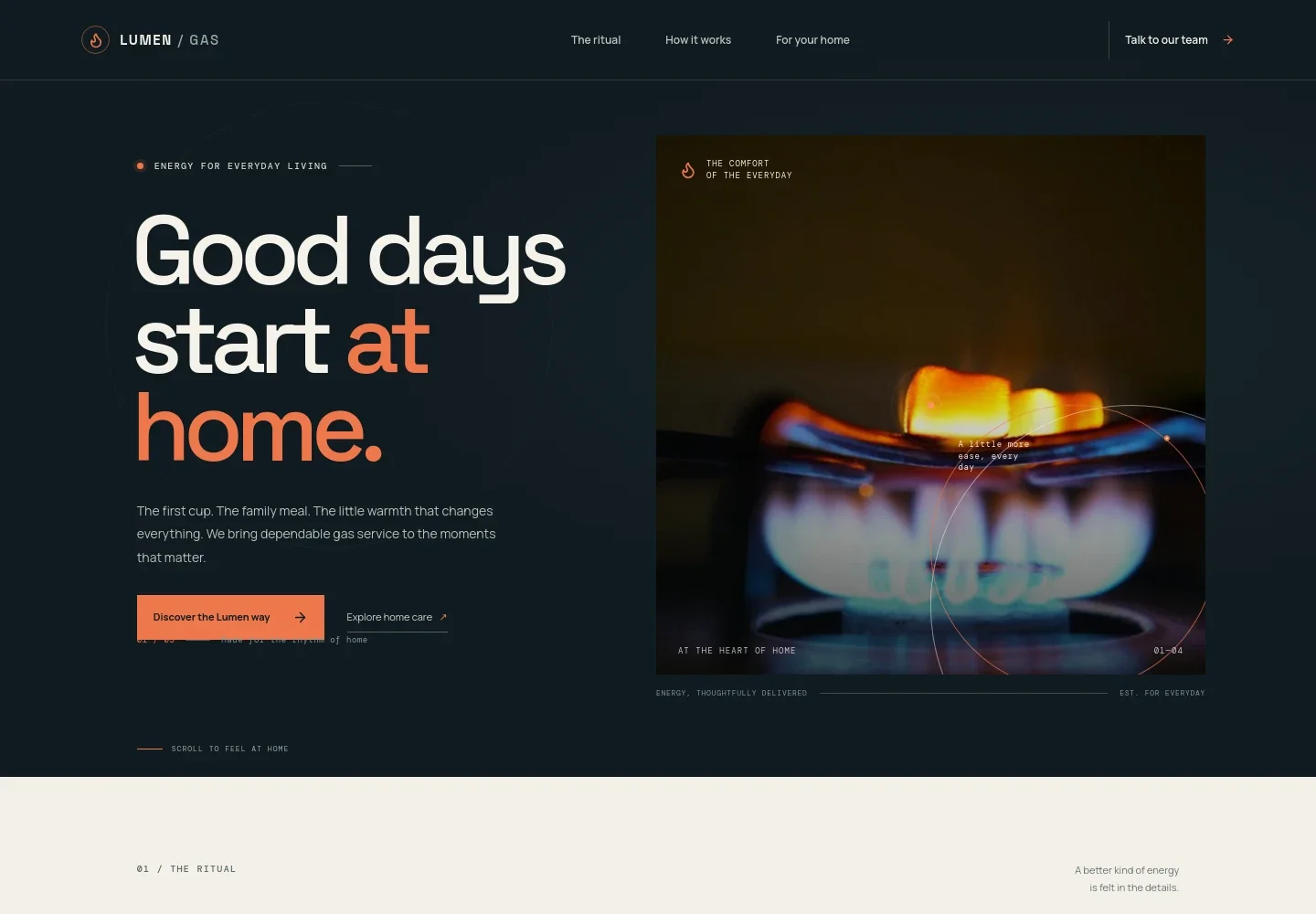 Gas Agency Website Template