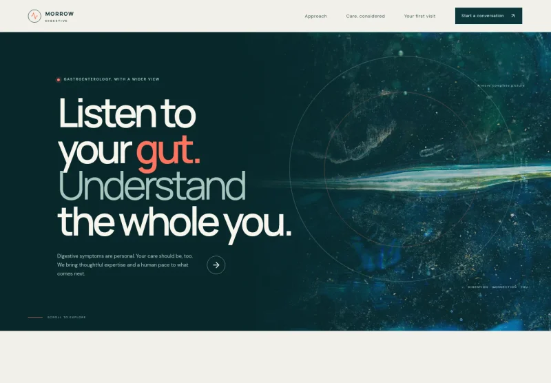 Gastroenterologist Website Template