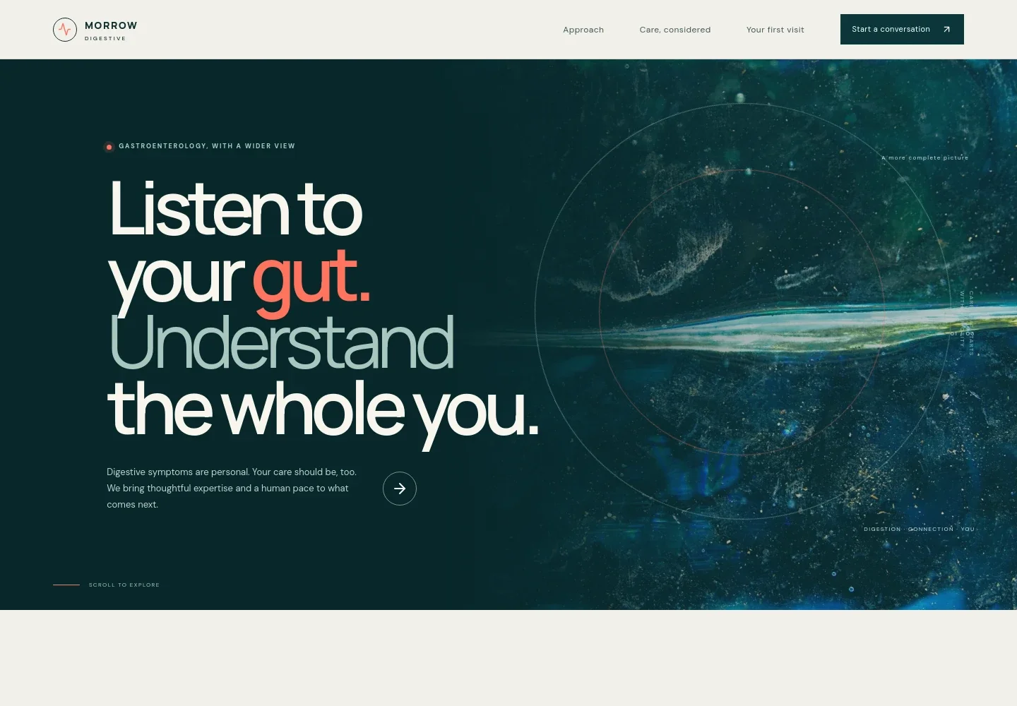 Gastroenterologist Website Template