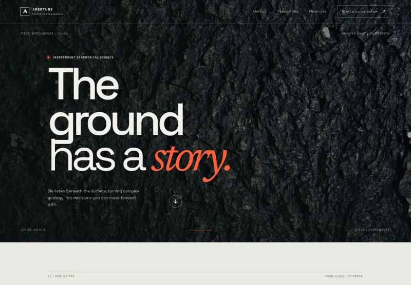 Geophysicist Website Template