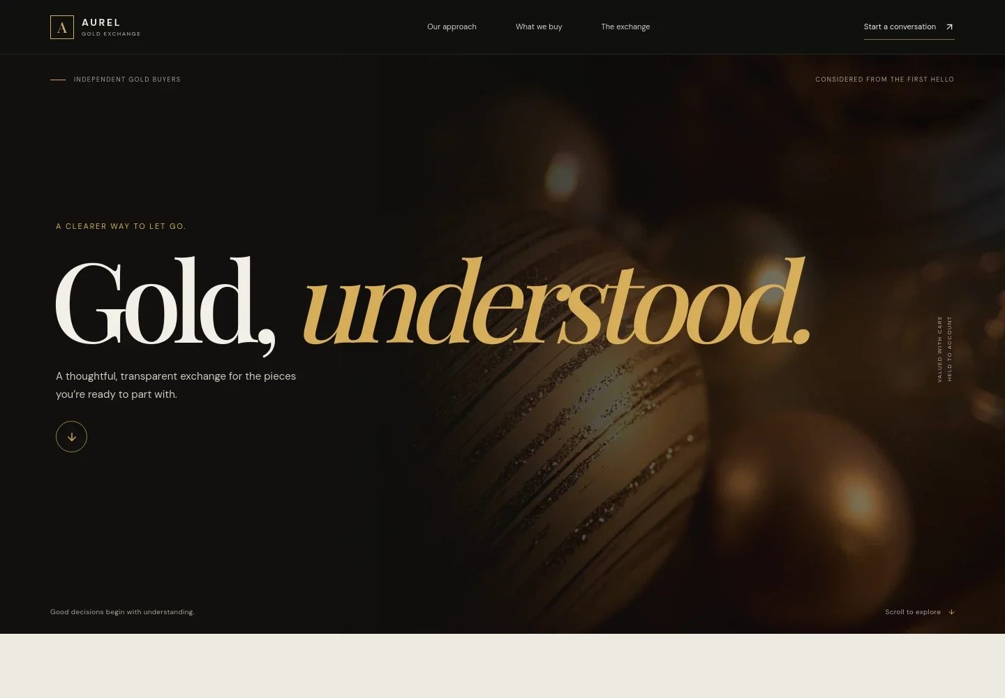 Gold Selling Website Template