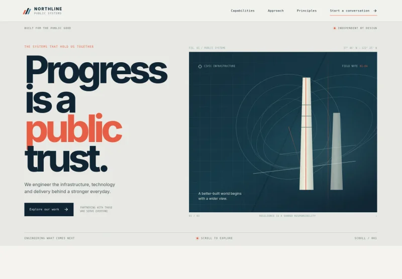 Government Contractor Website Template