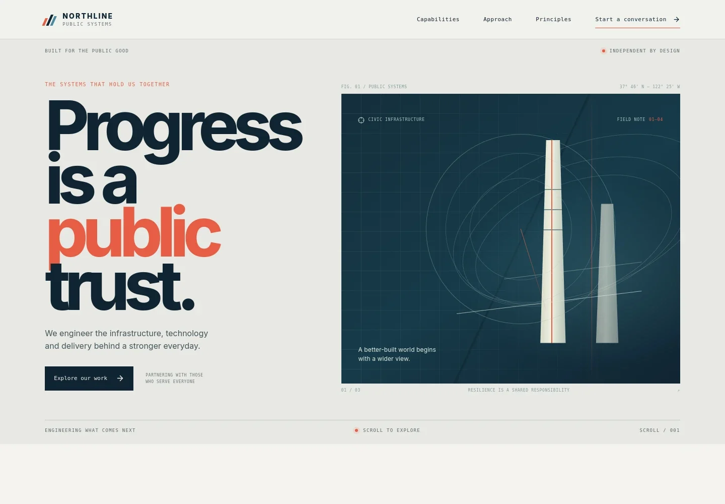 Government Contractor Website Template