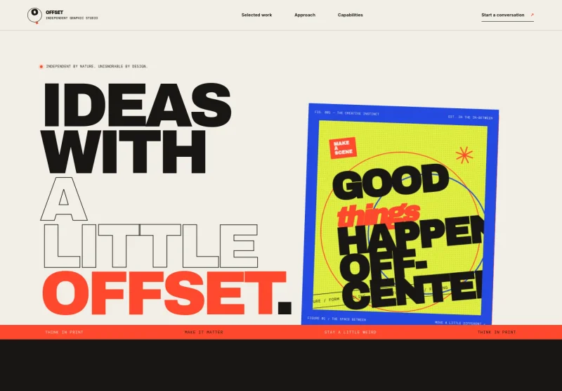 Graphic Art Website Template