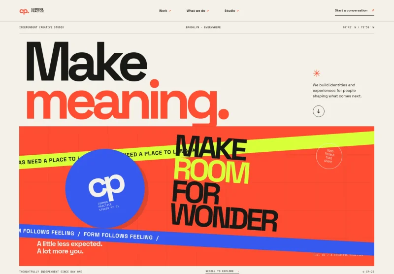 Graphic Design Website Template