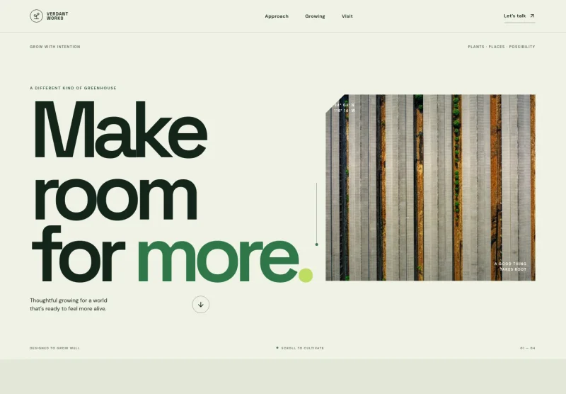 Greenhouse Website Template
