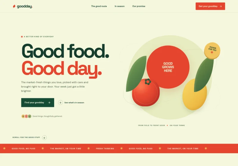 Grocery Delivery Website Template