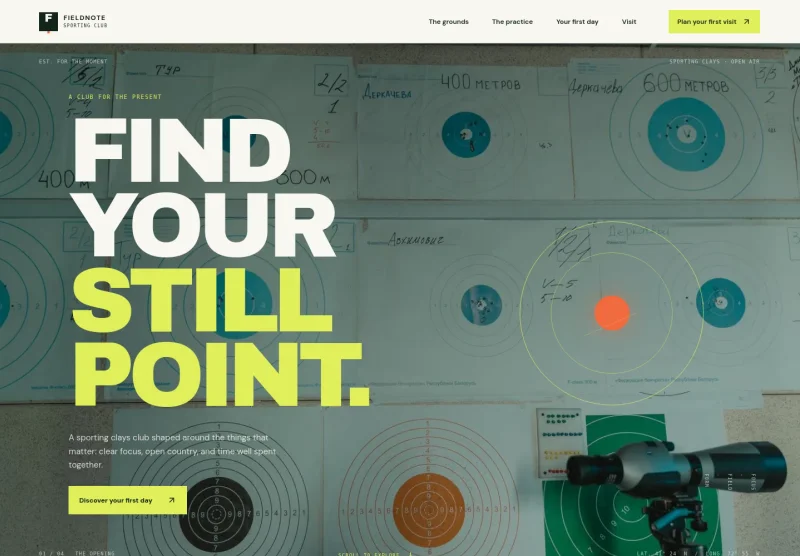 Gun Club Website Template