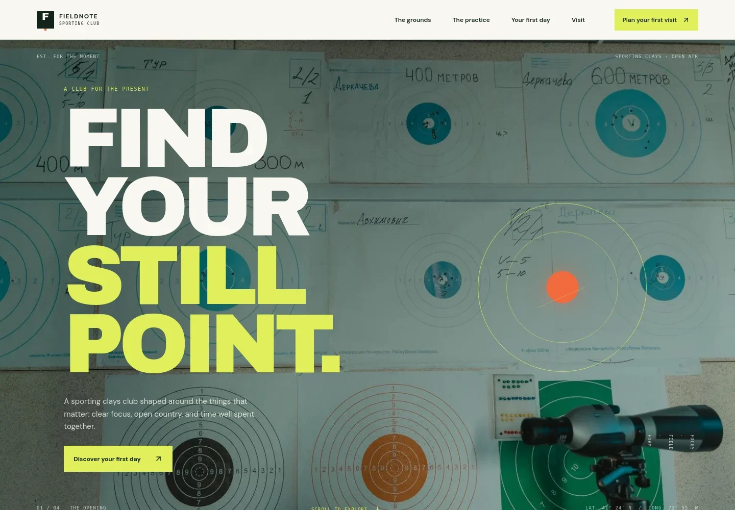 Gun Club Website Template