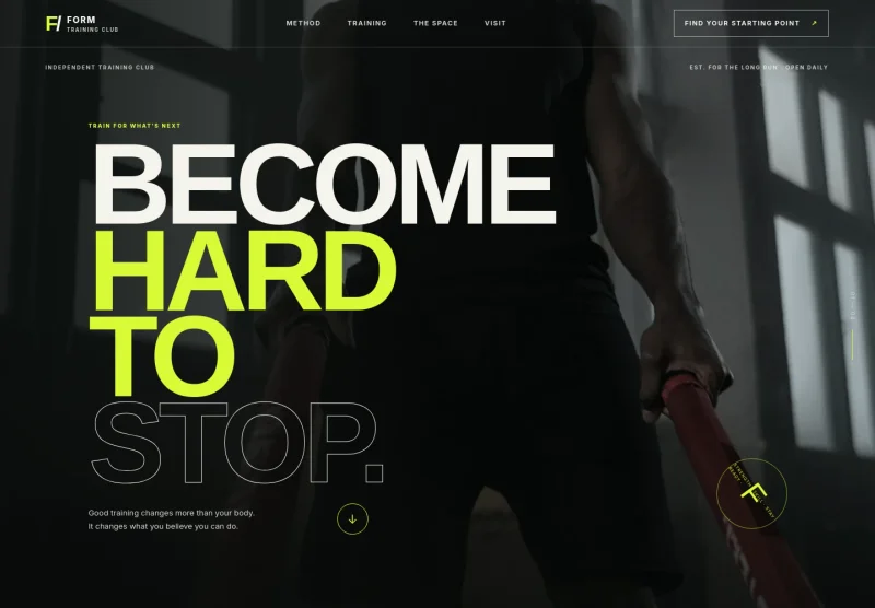 Gym Website Template