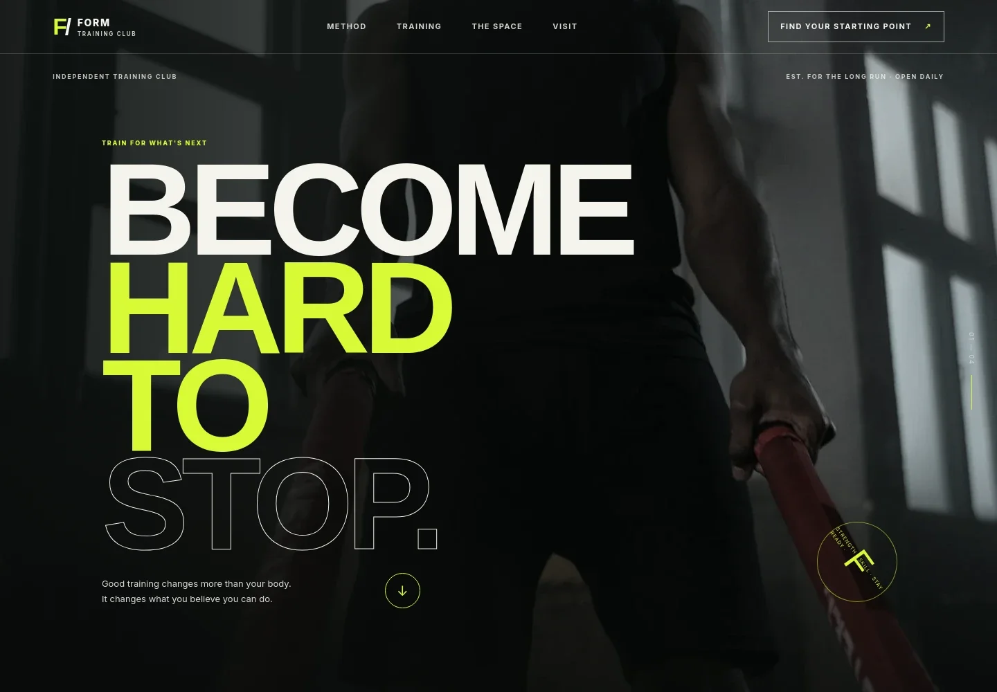 Gym Website Template