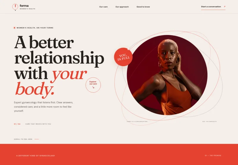 Gynecology Website Template
