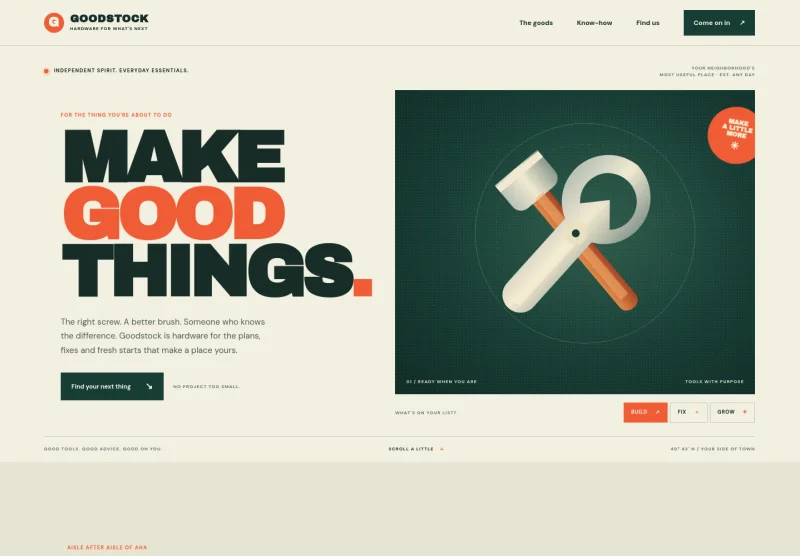 Hardware Store Website Template