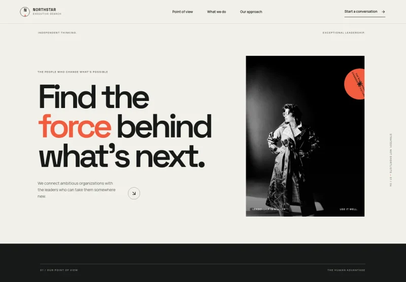 Headhunter Website Template