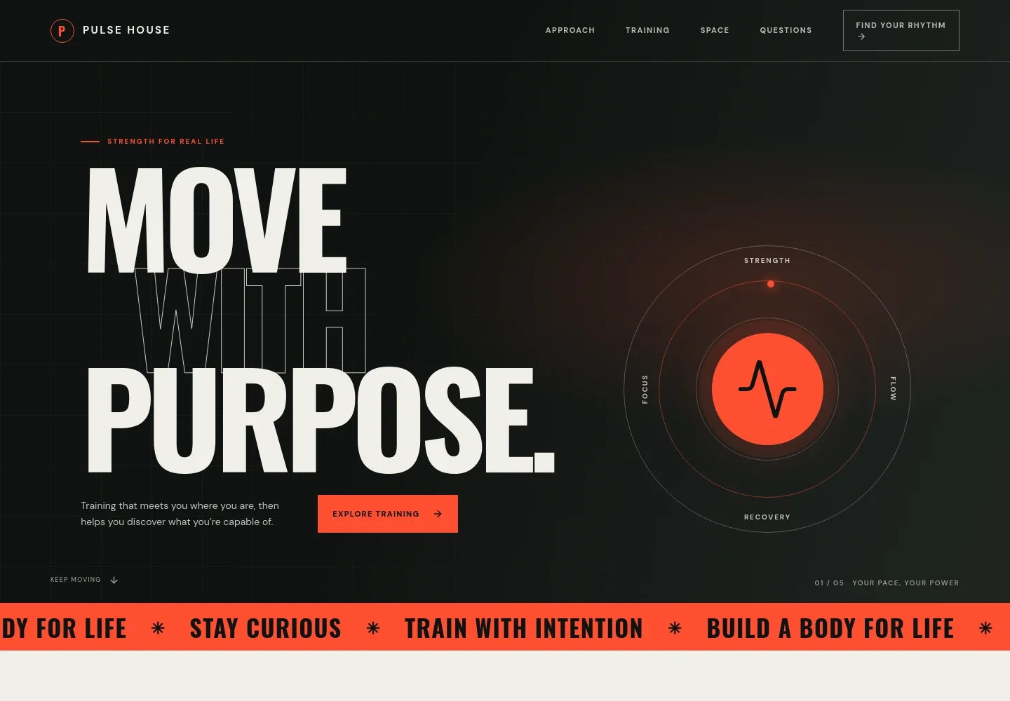 Health And Fitness Website Template