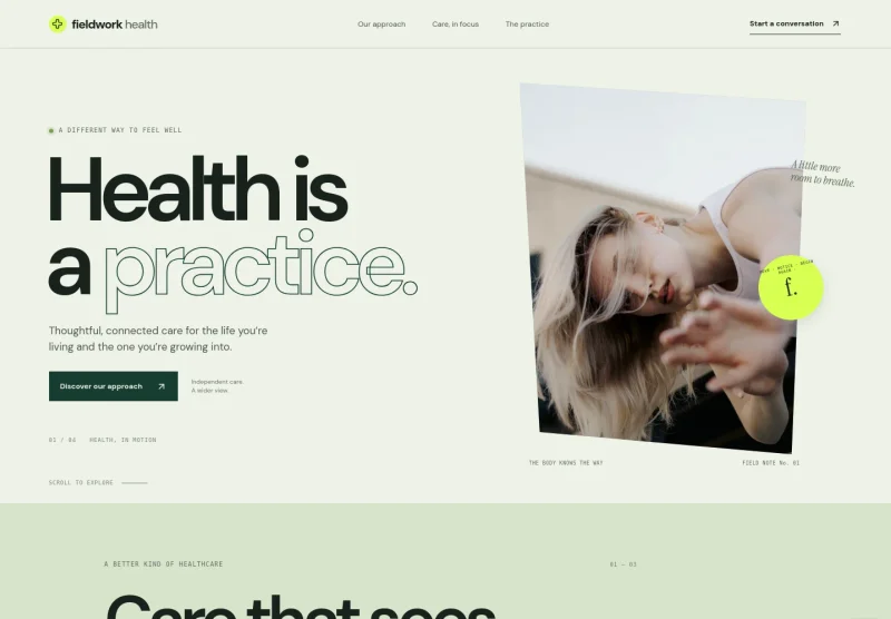 Health Website Template