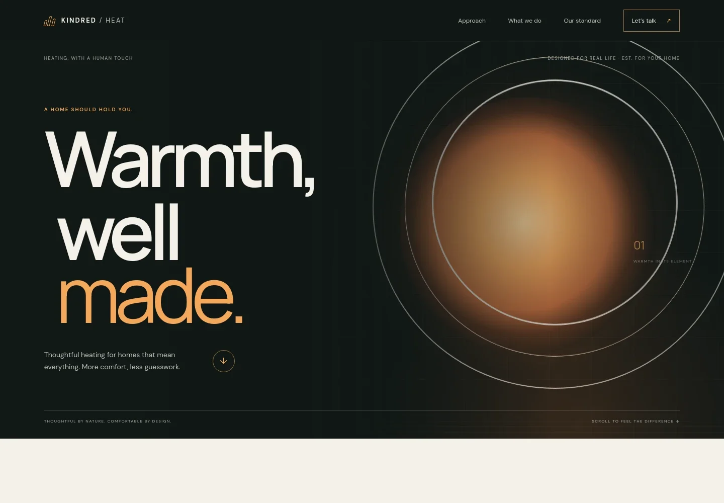 Heating Website Template
