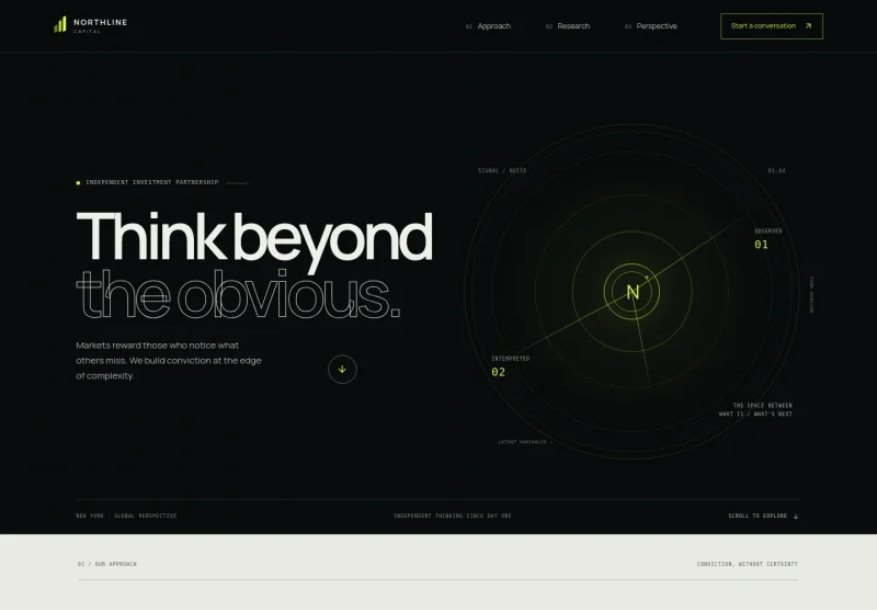 Hedge Fund Website Template