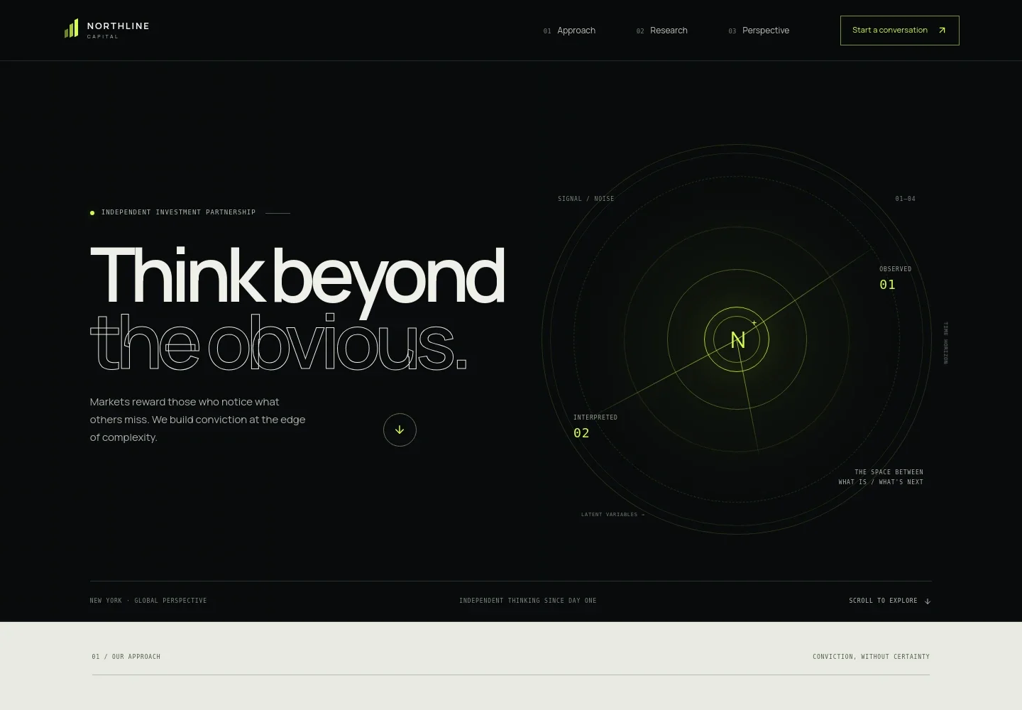 Hedge Fund Website Template
