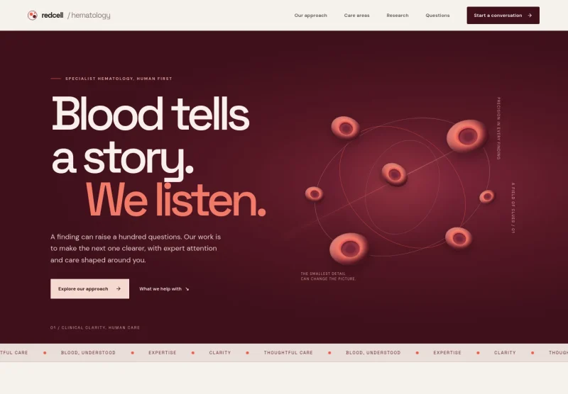 Hematologist Website Template