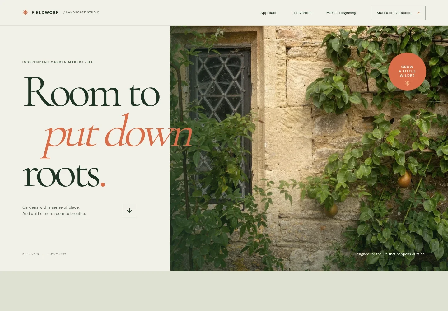 Home And Garden Website Template