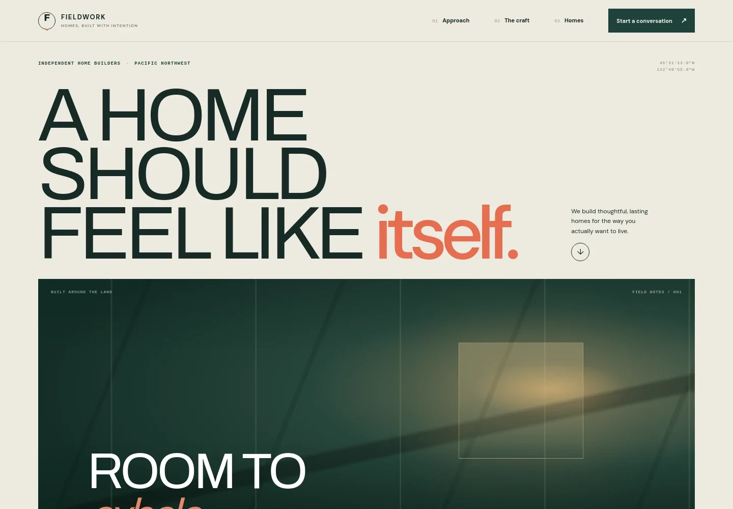 Home Builder Website Template