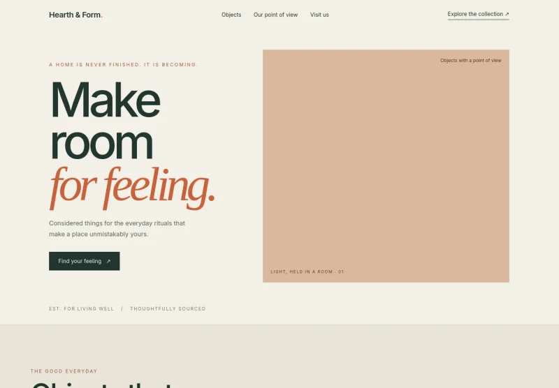 Home Decor Store Website Template