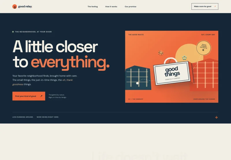 Home Delivery Service Website Template