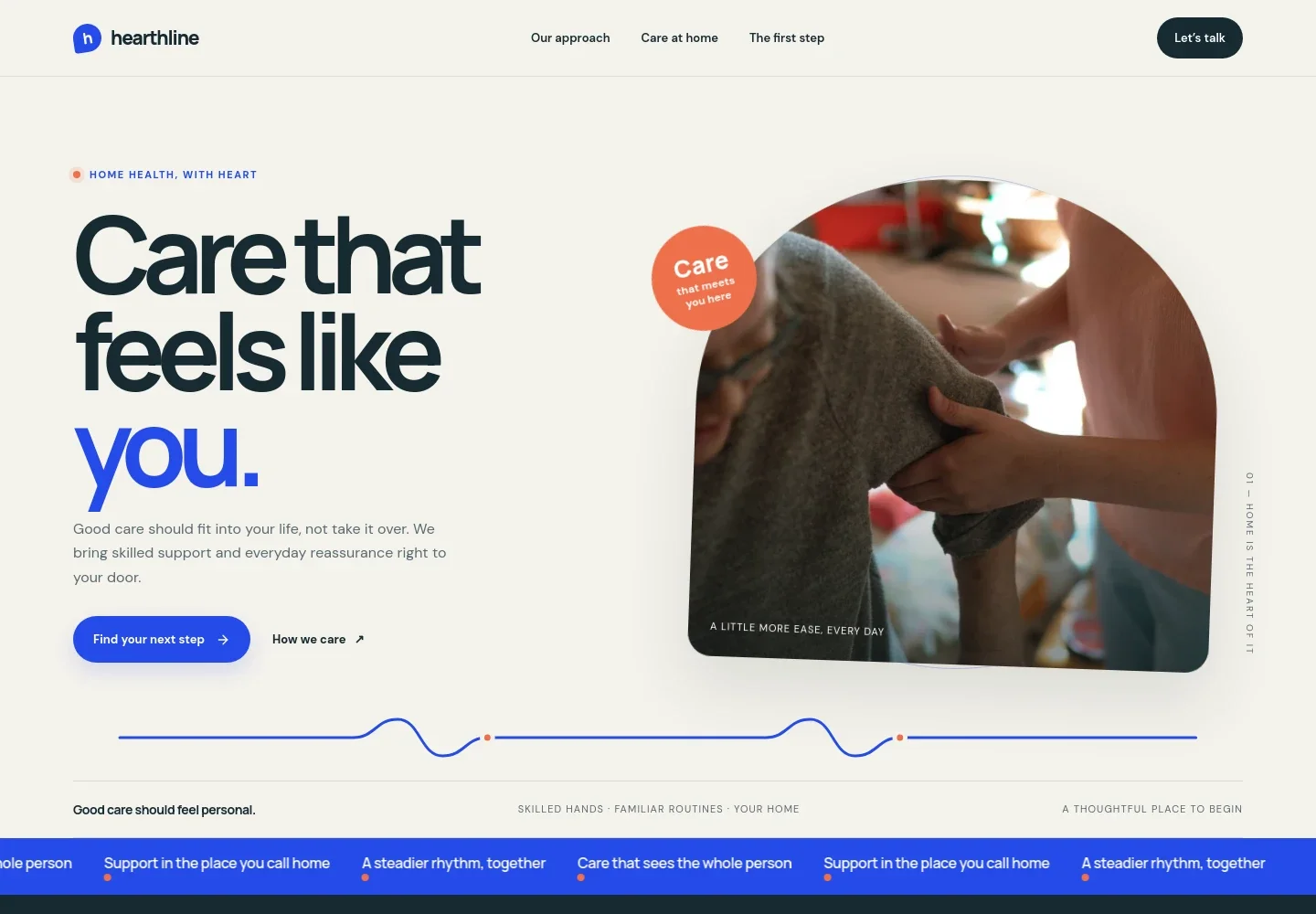 Home Health Care Website Template