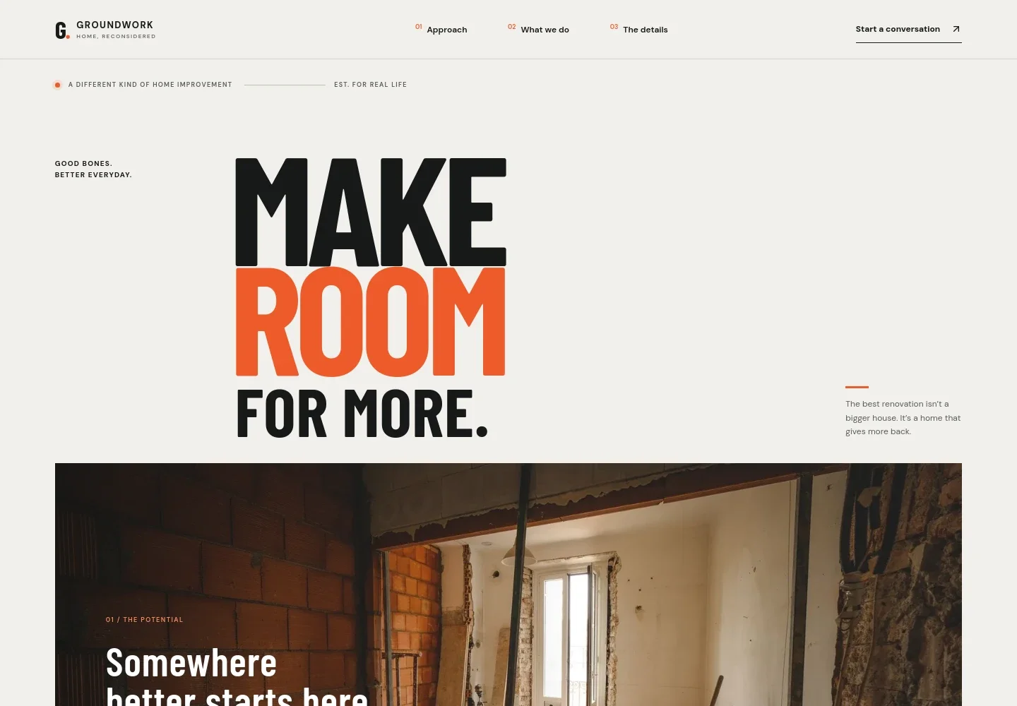 Home Improvement Website Template