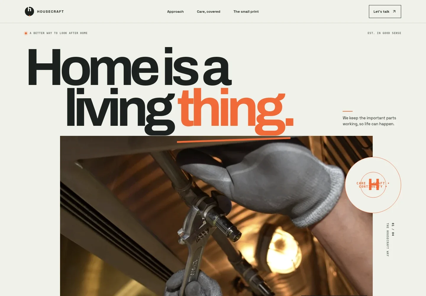 Home Maintenance Website Template