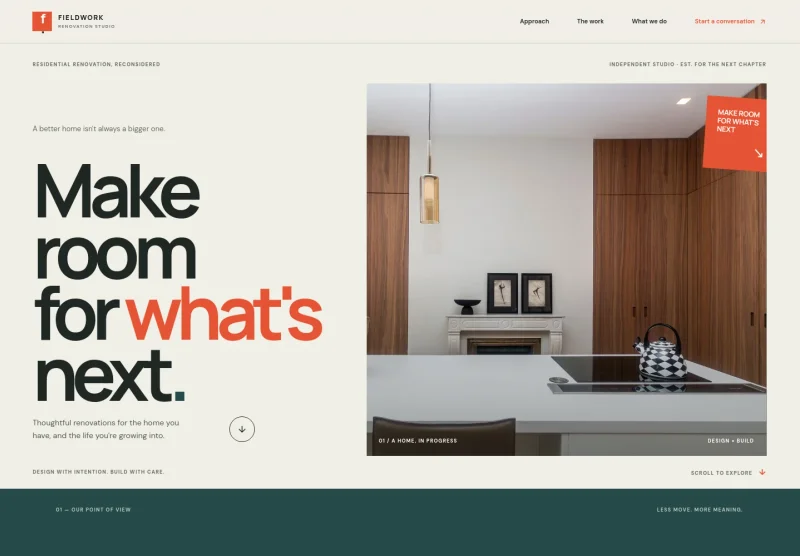 Home Renovation Website Template