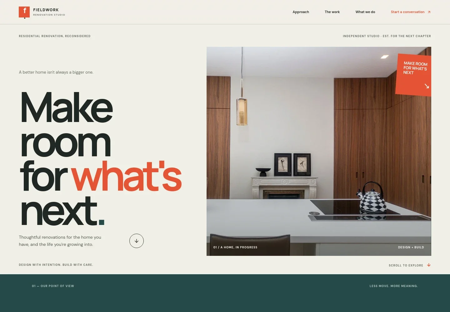 Home Renovation Website Template