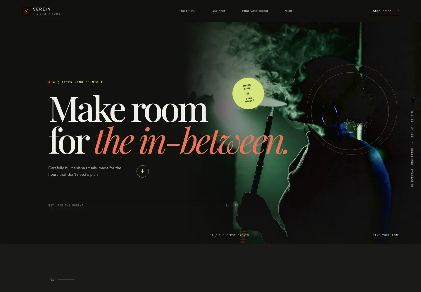 Hookah Store Website Template