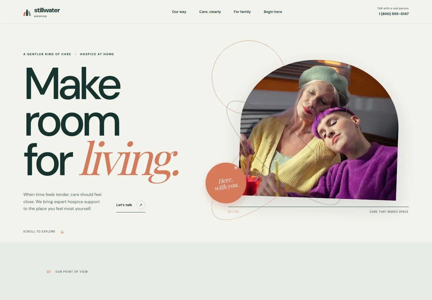 Hospice Website Template