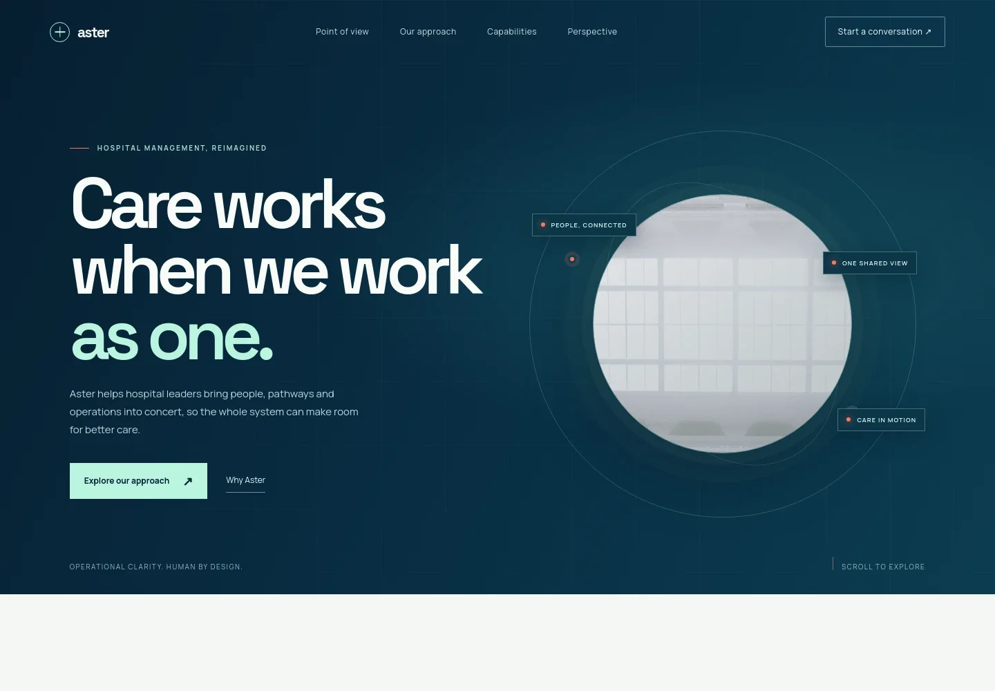 Hospital Management Website Template