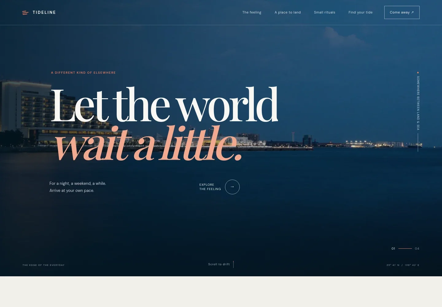 Hospitality Website Template
