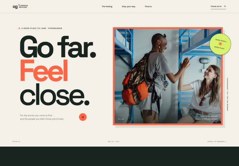 Hostel Website Template