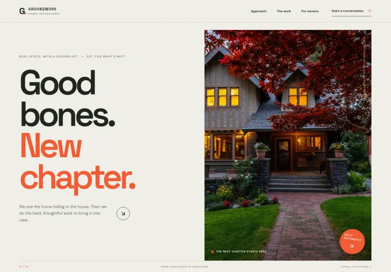 House Flipping Website Template
