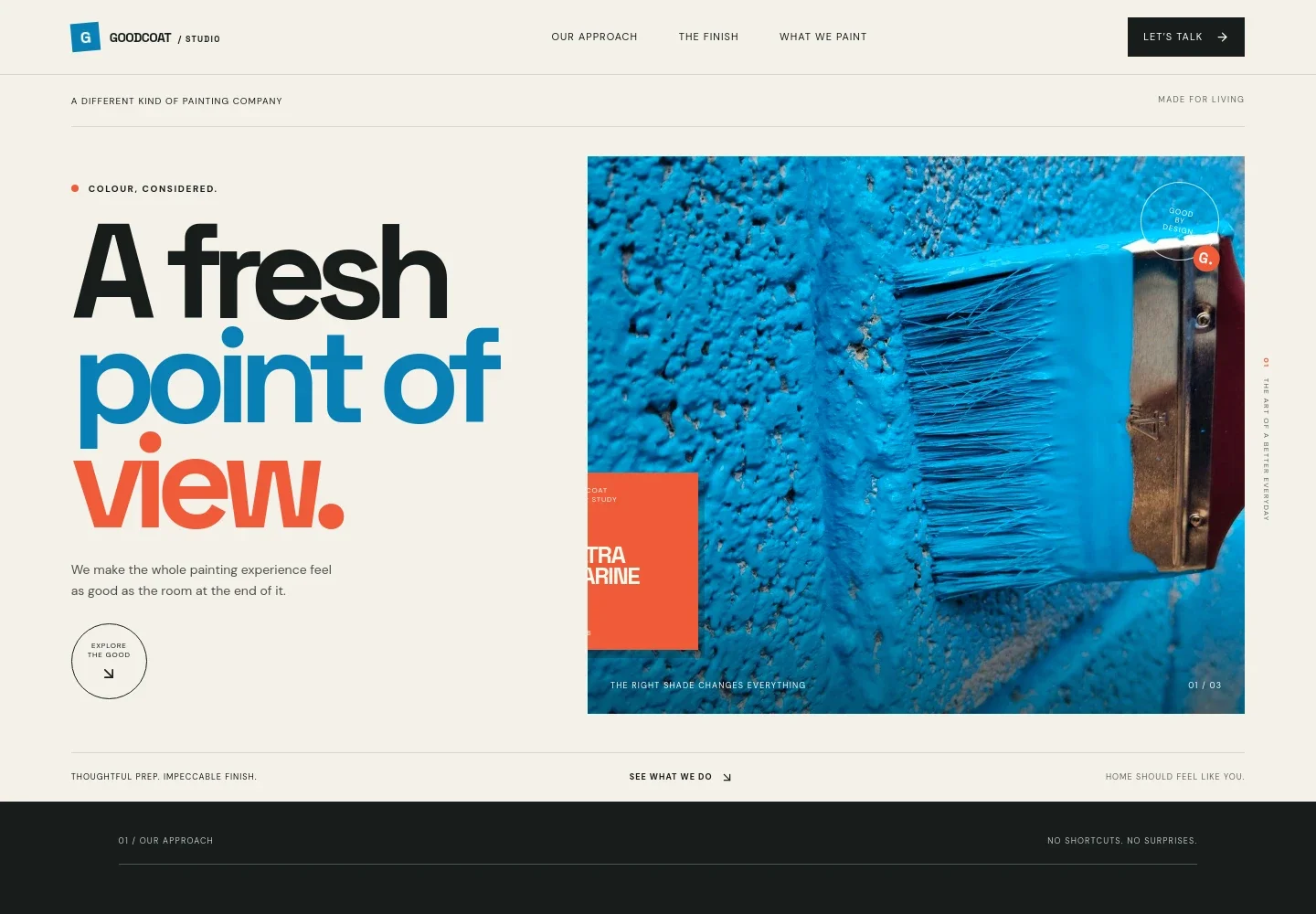 House Painter Website Template