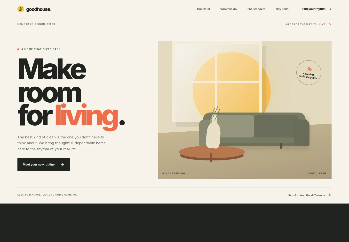 Housekeeping Website Template