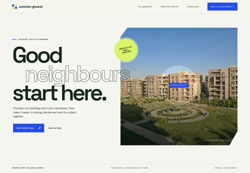 Housing Societies Website Template
