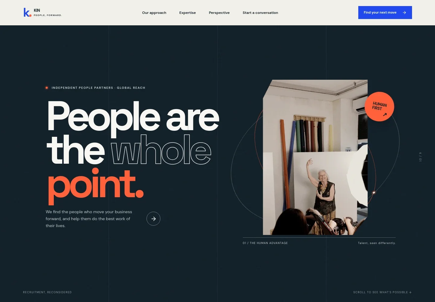 HR Recruitment Website Template