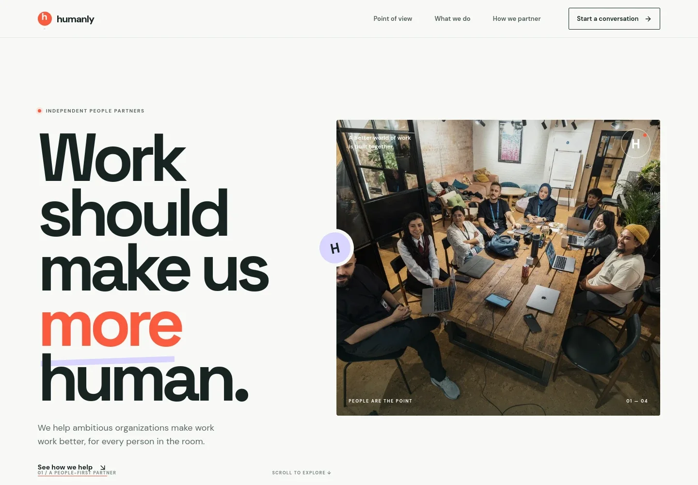 HR Services Website Template