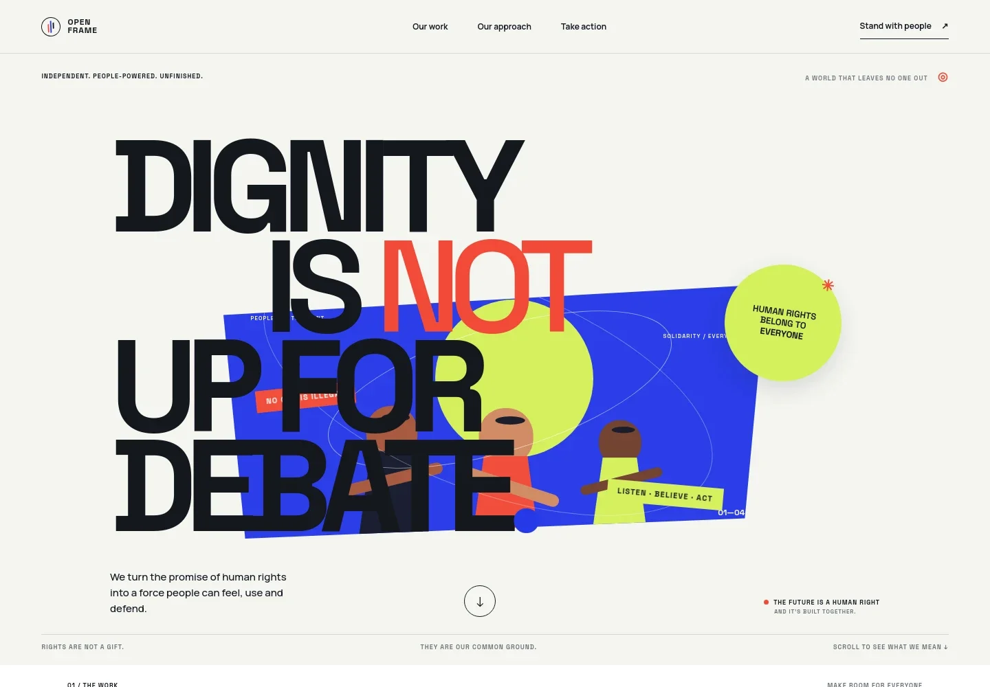 Human Rights Organization Website Template