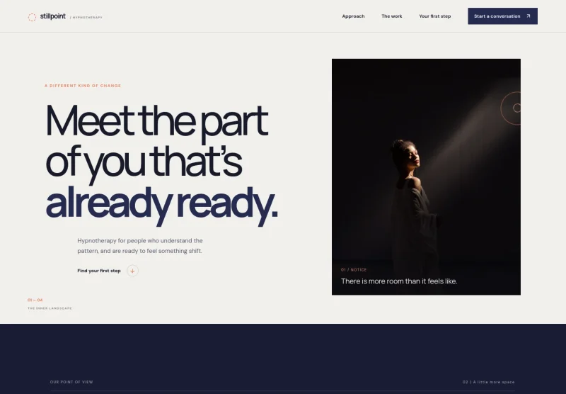 Hypnotherapy Website Template