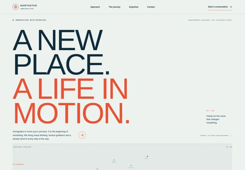 Immigration Consultant Website Template