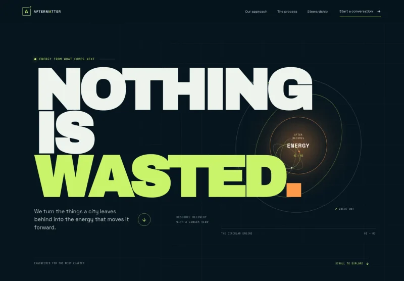Incineration Plant Website Template