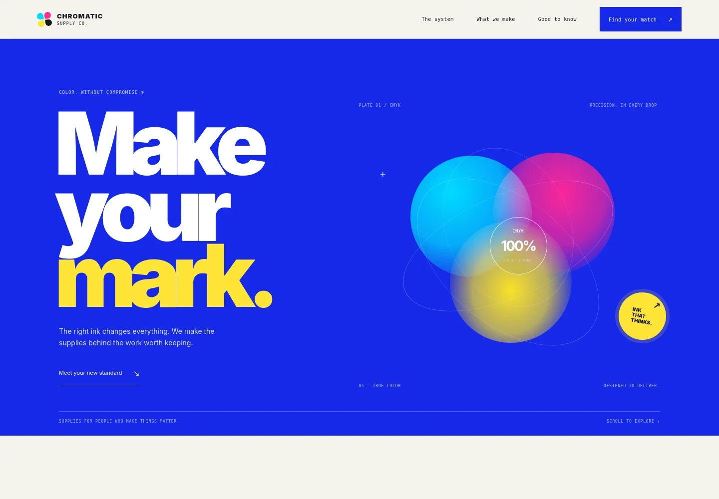 Ink And Toner Website Template